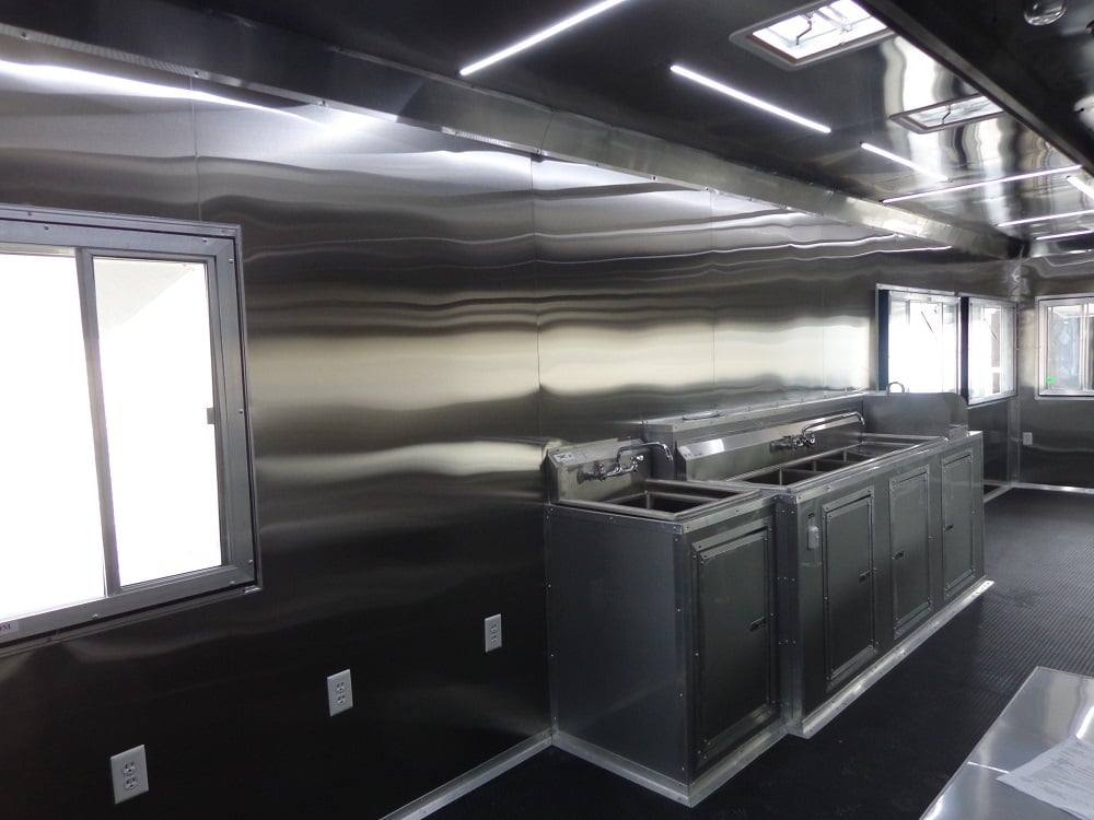915-8.5-x-30-orange-flat-nose-concession-food-trailer-20.jpg 8.5' x 30' Orange Flat Nose Concession Food Trailer