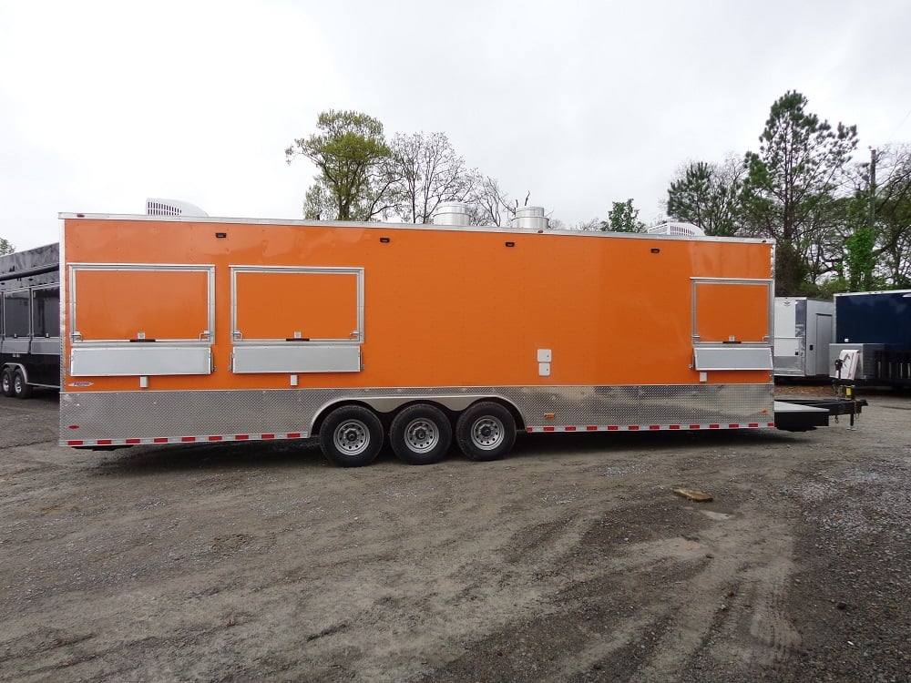 916-8.5-x-30-orange-flat-nose-food-concession-trailer-with-appliances-19.jpg 8.5' x 30' Orange Flat Nose Food Concession Trailer With Appliances