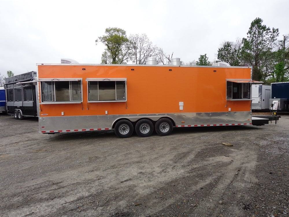 916-8.5-x-30-orange-flat-nose-food-concession-trailer-with-appliances-21.jpg 8.5' x 30' Orange Flat Nose Food Concession Trailer With Appliances