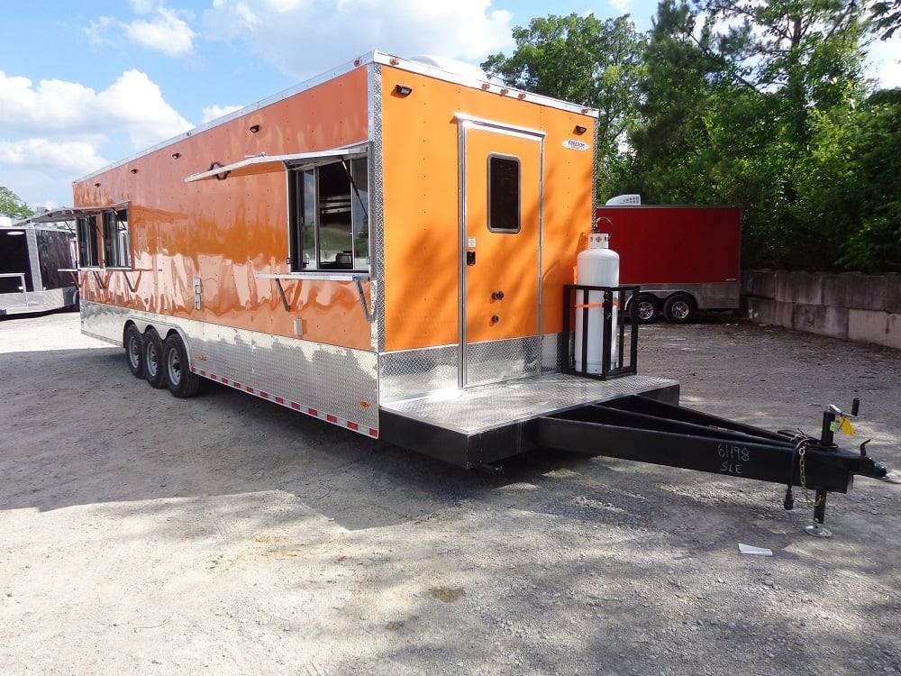 916-8.5-x-30-orange-flat-nose-food-concession-trailer-with-appliances-26.jpg 8.5' x 30' Orange Flat Nose Food Concession Trailer With Appliances