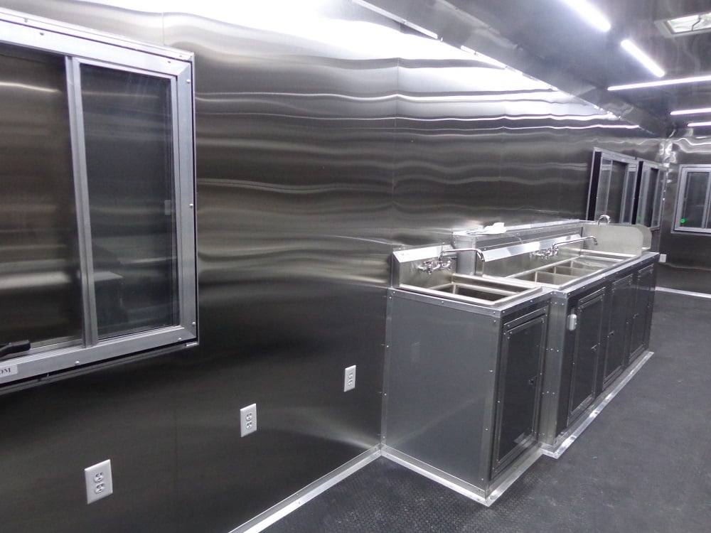 916-8.5-x-30-orange-flat-nose-food-concession-trailer-with-appliances-28.jpg 8.5' x 30' Orange Flat Nose Food Concession Trailer With Appliances