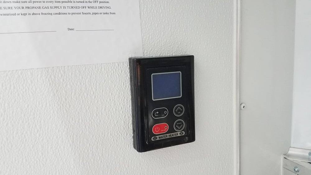 917-8.5-x-30-orange-v-nose-concession-food-event-trailer-25.jpg 8.5' x 30' Orange V-Nose Concession Food Event Trailer