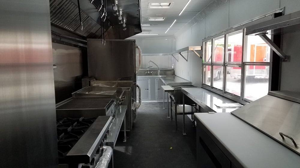 917-8.5-x-30-orange-v-nose-concession-food-event-trailer-33.jpg 8.5' x 30' Orange V-Nose Concession Food Event Trailer