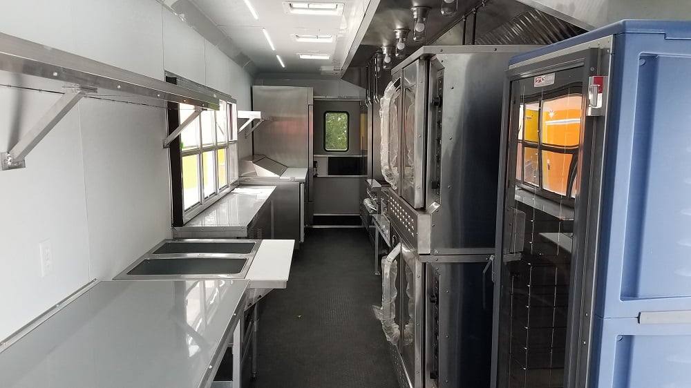 917-8.5-x-30-orange-v-nose-concession-food-event-trailer-35.jpg 8.5' x 30' Orange V-Nose Concession Food Event Trailer