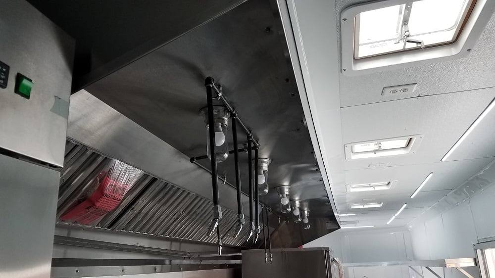 917-8.5-x-30-orange-v-nose-concession-food-event-trailer-6.jpg 8.5' x 30' Orange V-Nose Concession Food Event Trailer