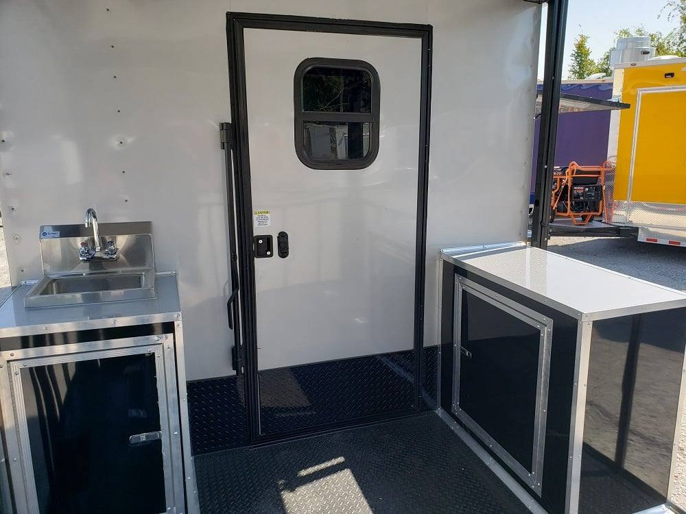 919-8.5-x-30-silver-frost-bbq-concession-food-event-trailer-13.jpg 8.5' X 30' Silver Frost BBQ Concession Food Event Trailer