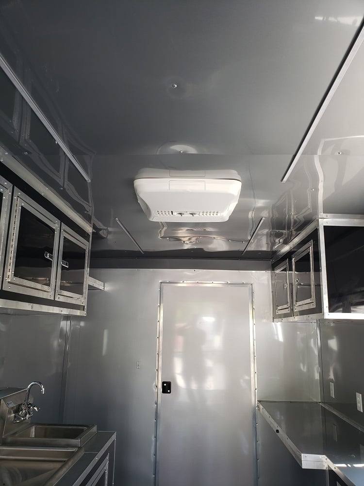 919-8.5-x-30-silver-frost-bbq-concession-food-event-trailer-17.jpg 8.5' X 30' Silver Frost BBQ Concession Food Event Trailer