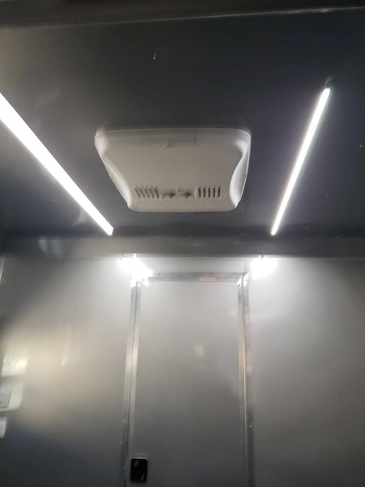 919-8.5-x-30-silver-frost-bbq-concession-food-event-trailer-2.webp 8.5' X 30' Silver Frost BBQ Concession Food Event Trailer