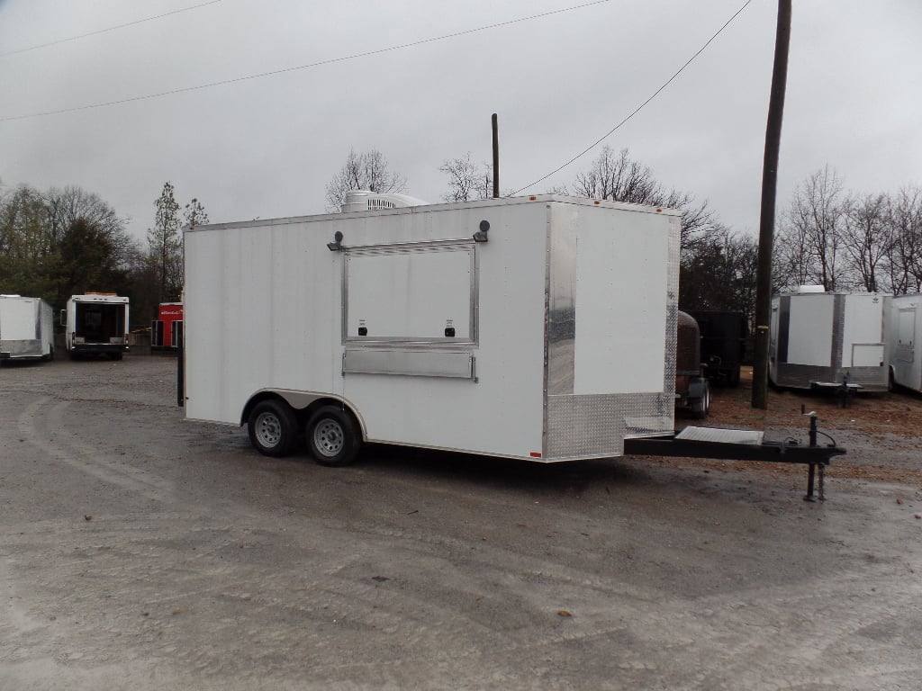 92-8.5-x-16-concession-food-catering-white-trailer-1.jpg 8.5' x 16' Concession Food Catering White Trailer