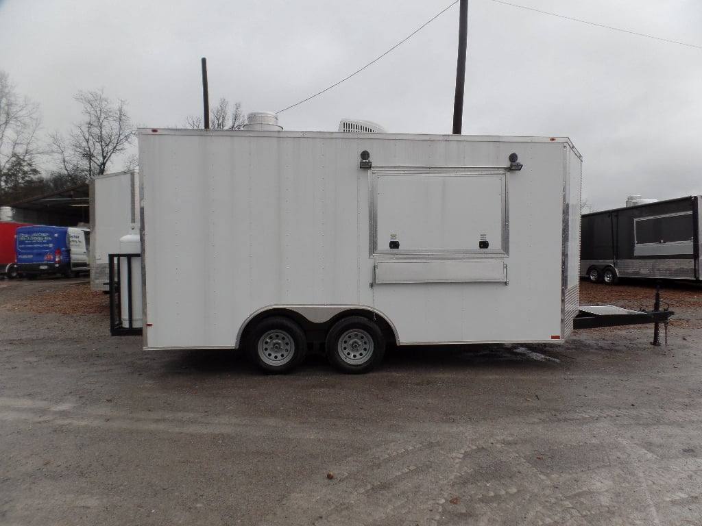 92-8.5-x-16-concession-food-catering-white-trailer-15.jpg 8.5' x 16' Concession Food Catering White Trailer
