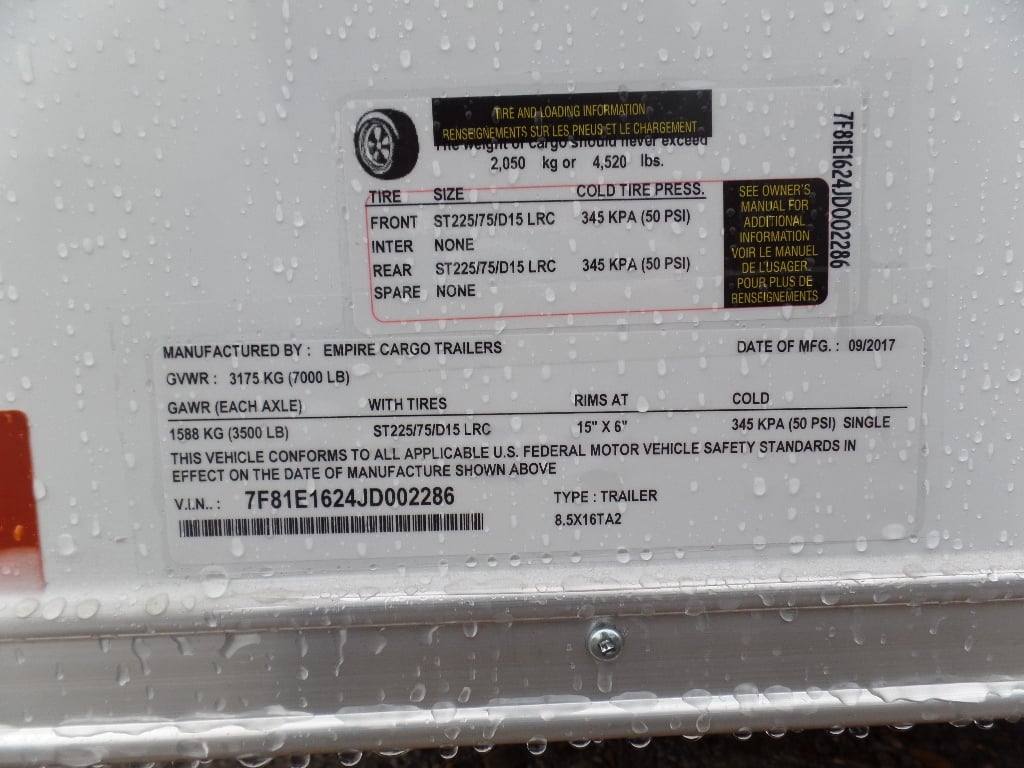 92-8.5-x-16-concession-food-catering-white-trailer-5.jpg 8.5' x 16' Concession Food Catering White Trailer