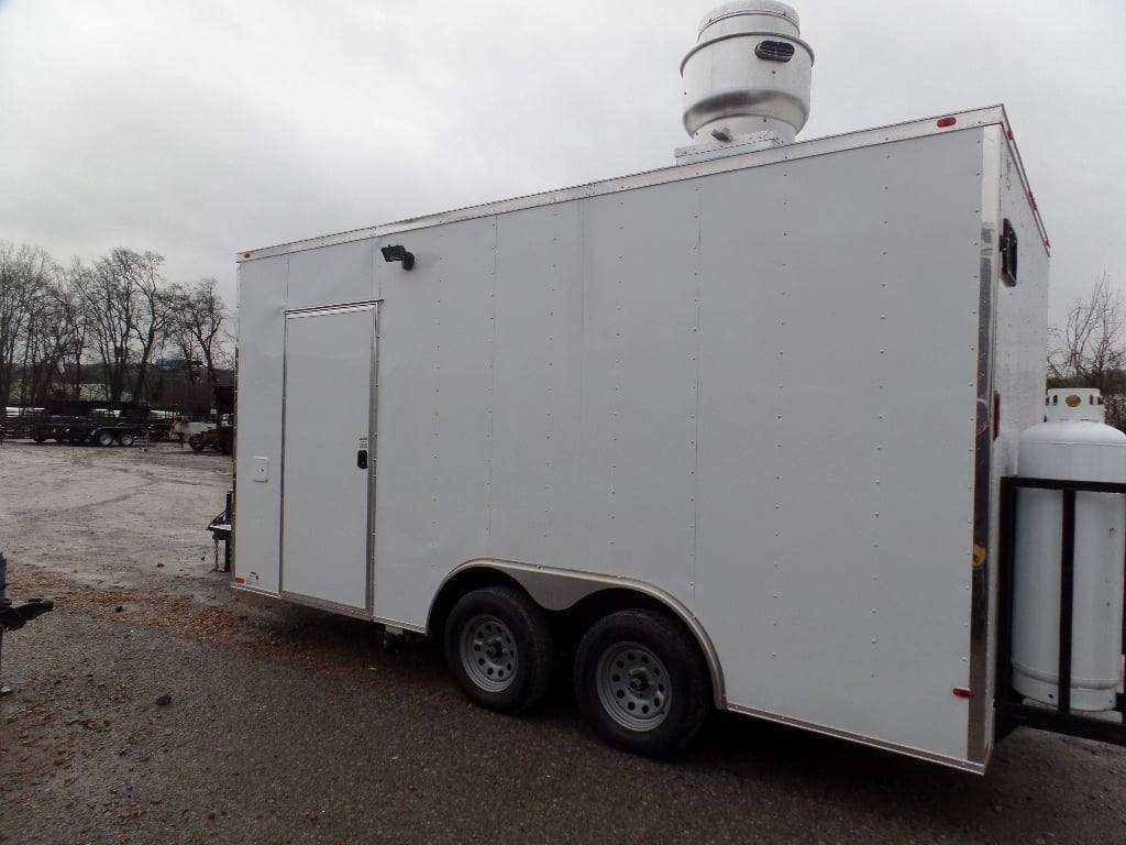 92-8.5-x-16-concession-food-catering-white-trailer-6.jpg 8.5' x 16' Concession Food Catering White Trailer