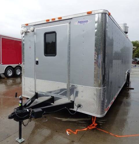 920-8.5-x-30-silver-frost-concession-food-trailer-with-appliances-4.jpg 8.5' x 30' Silver Frost Concession Food Trailer With Appliances