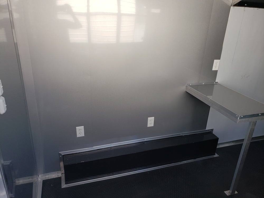 922-8.5-x-30-white-bbq-porch-concession-food-trailer-13.jpg 8.5' x 30' White BBQ Porch Concession Food Trailer