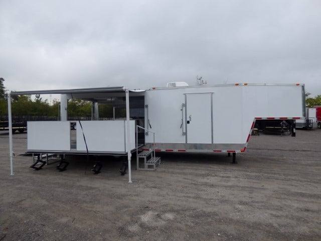 924-8.5-x-30-white-food-event-catering-concession-food-trailer-14.jpg 8.5' x 30' White Food Event Catering Concession Food Trailer