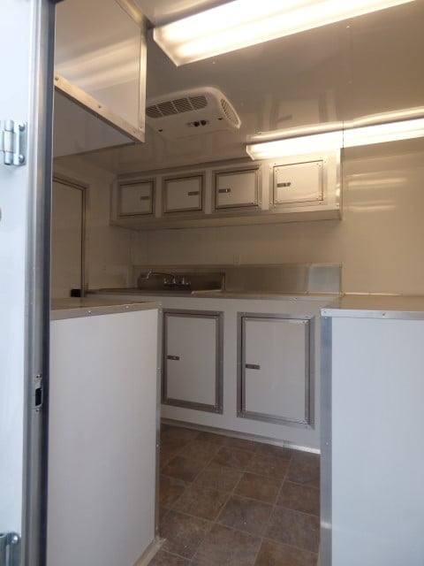 924-8.5-x-30-white-food-event-catering-concession-food-trailer-15.jpg 8.5' x 30' White Food Event Catering Concession Food Trailer