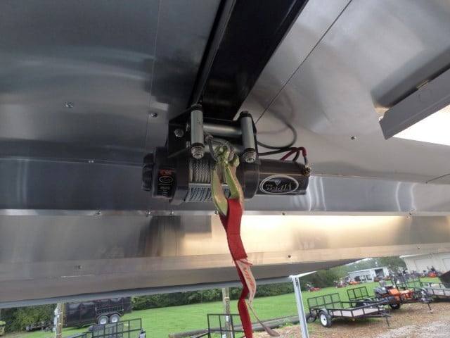 924-8.5-x-30-white-food-event-catering-concession-food-trailer-19.jpg 8.5' x 30' White Food Event Catering Concession Food Trailer