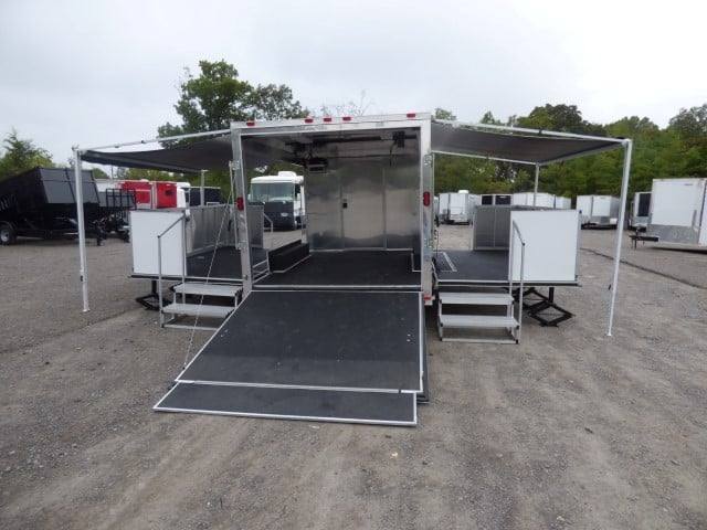 924-8.5-x-30-white-food-event-catering-concession-food-trailer-25.jpg 8.5' x 30' White Food Event Catering Concession Food Trailer