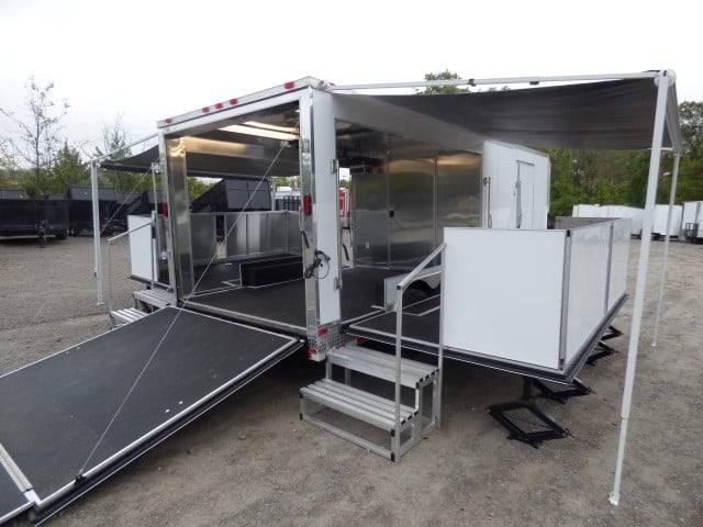 924-8.5-x-30-white-food-event-catering-concession-food-trailer-29.jpg 8.5' x 30' White Food Event Catering Concession Food Trailer