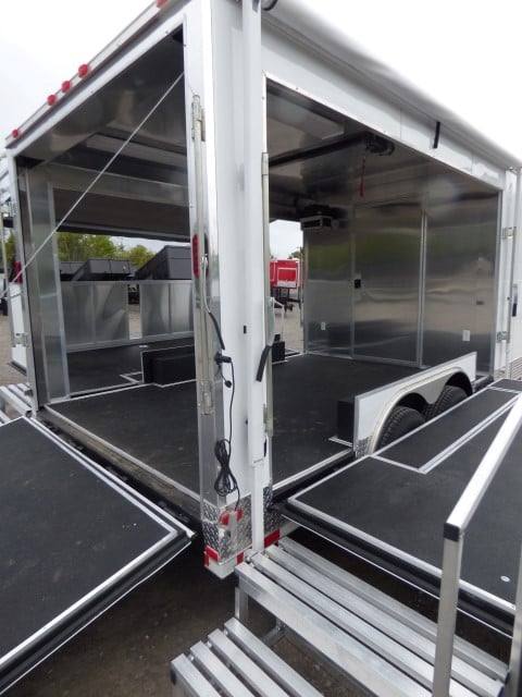 924-8.5-x-30-white-food-event-catering-concession-food-trailer-35.jpg 8.5' x 30' White Food Event Catering Concession Food Trailer