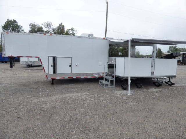 924-8.5-x-30-white-food-event-catering-concession-food-trailer-37.jpg 8.5' x 30' White Food Event Catering Concession Food Trailer