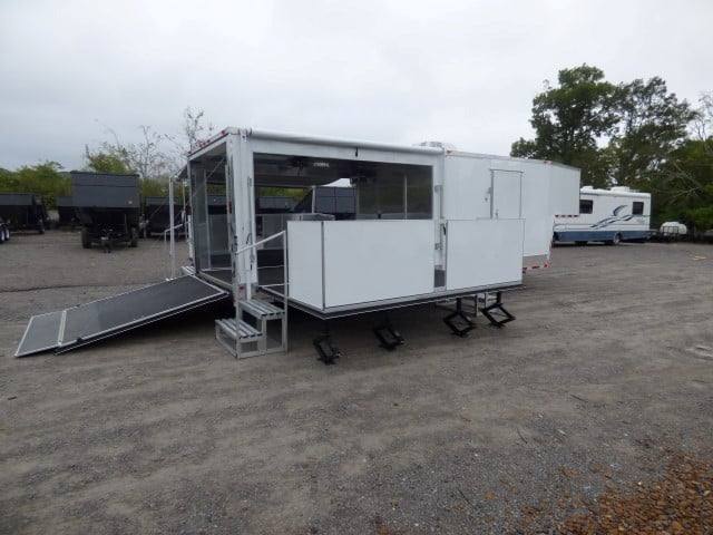 924-8.5-x-30-white-food-event-catering-concession-food-trailer-43.jpg 8.5' x 30' White Food Event Catering Concession Food Trailer