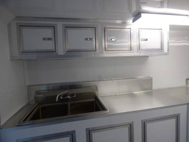 924-8.5-x-30-white-food-event-catering-concession-food-trailer-49.jpg 8.5' x 30' White Food Event Catering Concession Food Trailer