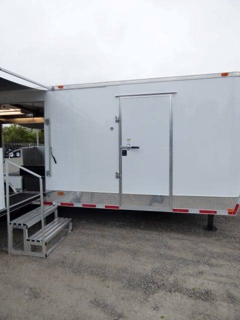 924-8.5-x-30-white-food-event-catering-concession-food-trailer-57.jpg 8.5' x 30' White Food Event Catering Concession Food Trailer