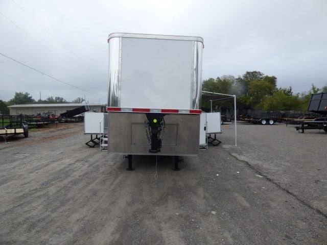 924-8.5-x-30-white-food-event-catering-concession-food-trailer-6.jpg 8.5' x 30' White Food Event Catering Concession Food Trailer