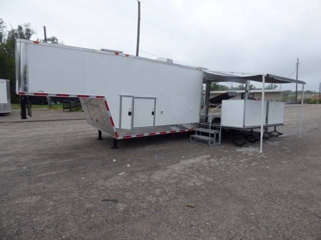 924-8.5-x-30-white-food-event-catering-concession-food-trailer-62.jpg 8.5' x 30' White Food Event Catering Concession Food Trailer
