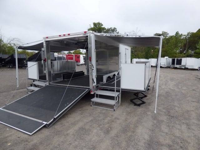 924-8.5-x-30-white-food-event-catering-concession-food-trailer-66.jpg 8.5' x 30' White Food Event Catering Concession Food Trailer