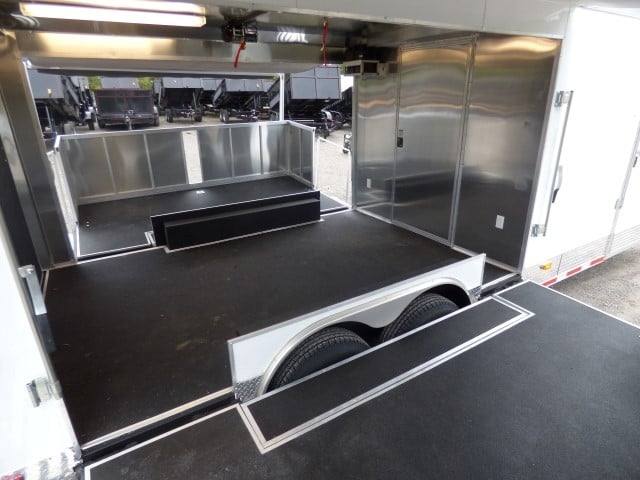 924-8.5-x-30-white-food-event-catering-concession-food-trailer-8.jpg 8.5' x 30' White Food Event Catering Concession Food Trailer