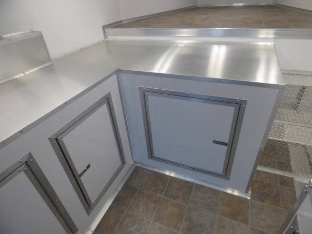 924-8.5-x-30-white-food-event-catering-concession-food-trailer-9.jpg 8.5' x 30' White Food Event Catering Concession Food Trailer