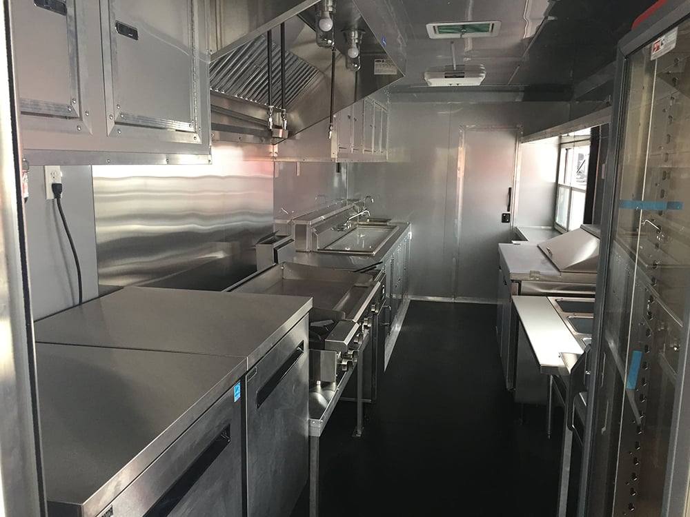 927-8.5-x-32-black-bbq-porch-concession-food-trailer-with-restroom-and-appliances-24.jpg 8.5' x 32' Black BBQ Porch Concession Food Trailer with Restroom and Appliances