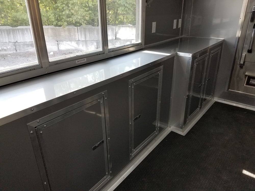 929-8.5-x-32-black-on-black-bbq-porch-concession-food-trailer-with-appliances-13.jpg 8.5' x 32' Black on Black BBQ Porch Concession Food Trailer With Appliances