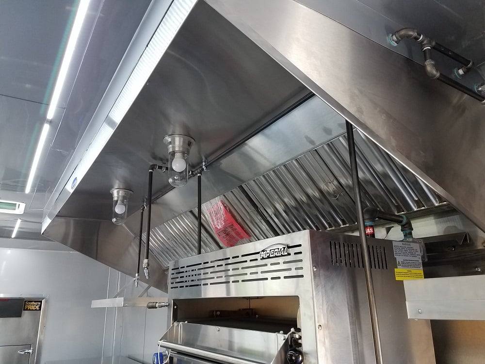 929-8.5-x-32-black-on-black-bbq-porch-concession-food-trailer-with-appliances-20.jpg 8.5' x 32' Black on Black BBQ Porch Concession Food Trailer With Appliances