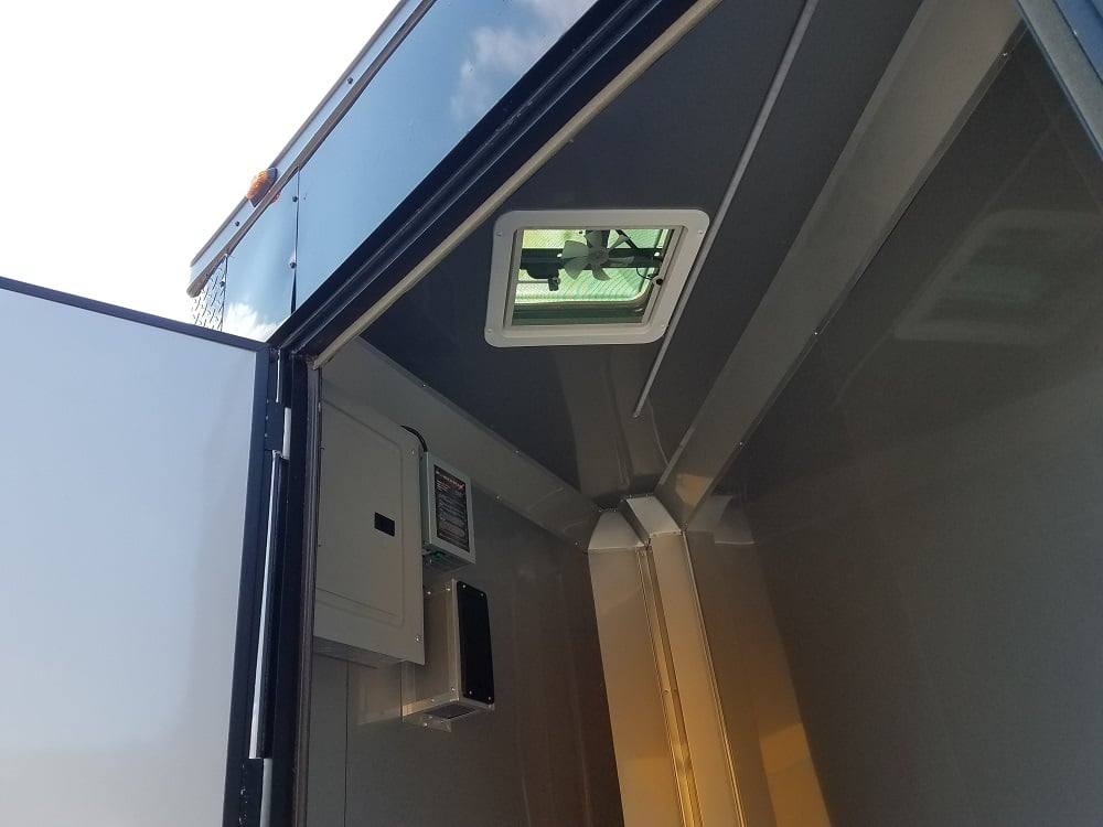 929-8.5-x-32-black-on-black-bbq-porch-concession-food-trailer-with-appliances-23.jpg 8.5' x 32' Black on Black BBQ Porch Concession Food Trailer With Appliances