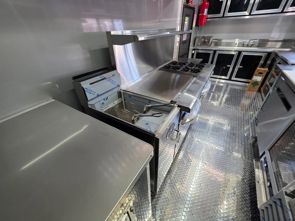 931-8.5-x-32-black-with-blackout-bbq-porch-concession-trailer-with-12ft-porch-23.webp 8.5' X 32' Black With Blackout BBQ Porch Concession Trailer With 12ft Porch
