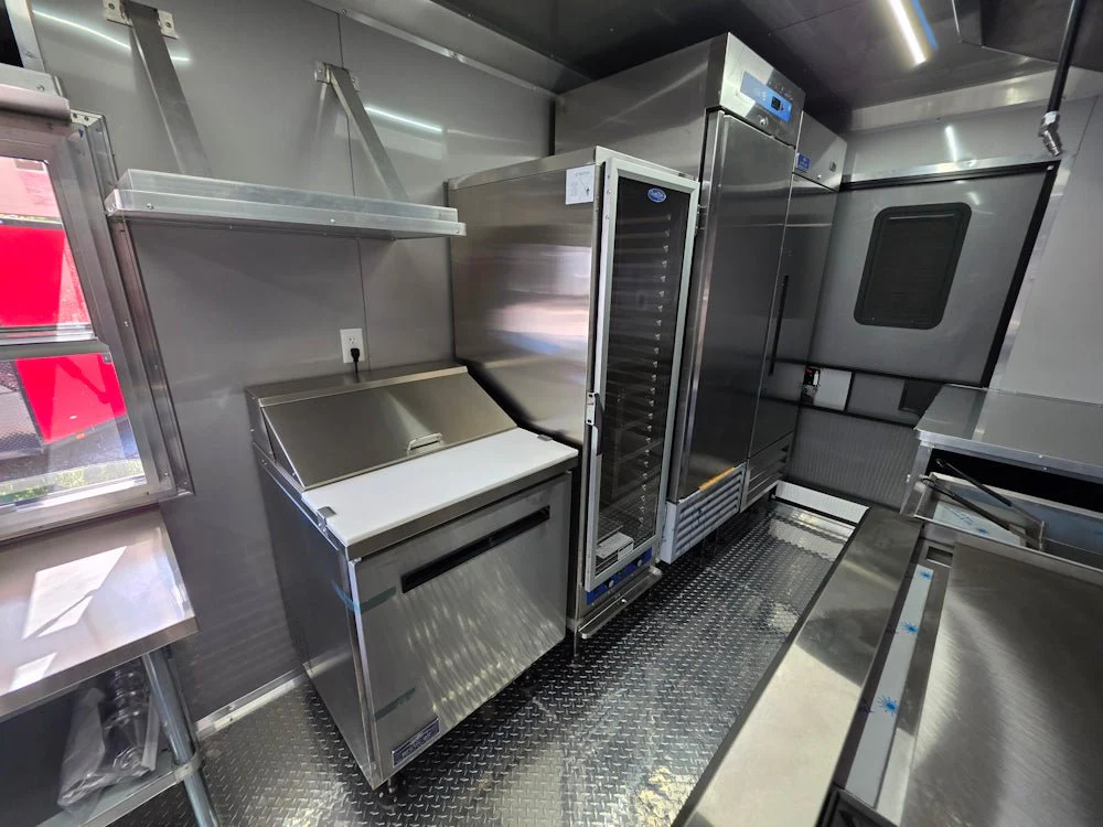 931-8.5-x-32-black-with-blackout-bbq-porch-concession-trailer-with-12ft-porch-24.webp 8.5' X 32' Black With Blackout BBQ Porch Concession Trailer With 12ft Porch