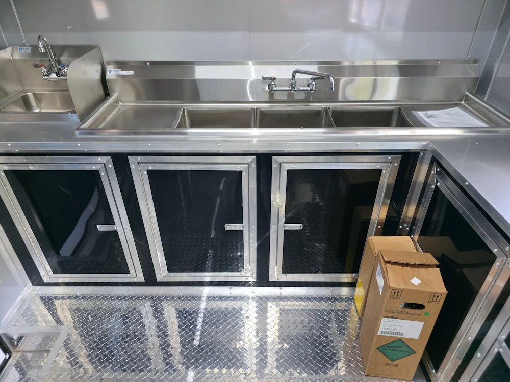 931-8.5-x-32-black-with-blackout-bbq-porch-concession-trailer-with-12ft-porch-30.webp 8.5' X 32' Black With Blackout BBQ Porch Concession Trailer With 12ft Porch