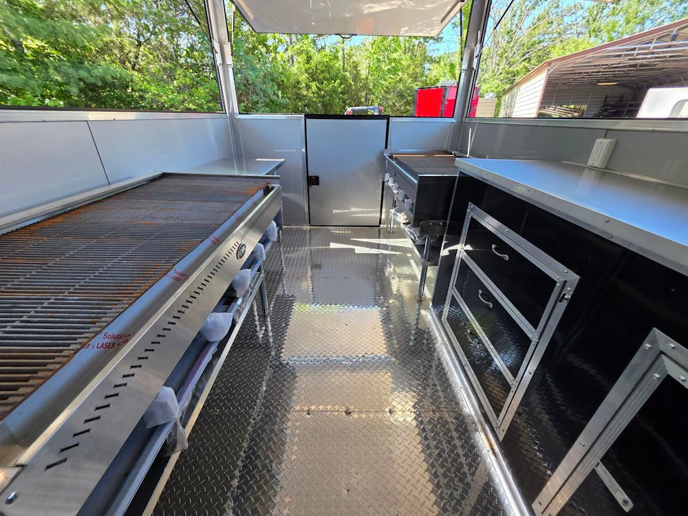 931-8.5-x-32-black-with-blackout-bbq-porch-concession-trailer-with-12ft-porch-35.webp 8.5' X 32' Black With Blackout BBQ Porch Concession Trailer With 12ft Porch
