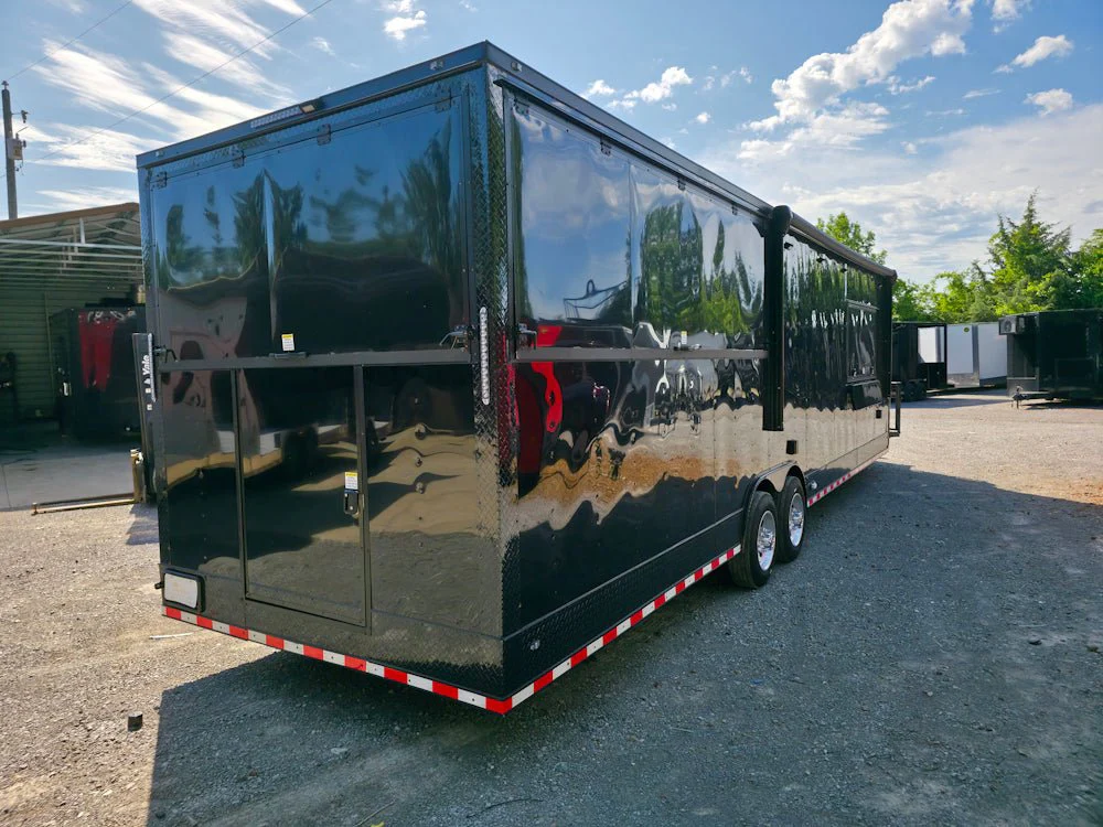 931-8.5-x-32-black-with-blackout-bbq-porch-concession-trailer-with-12ft-porch-46.webp 8.5' X 32' Black With Blackout BBQ Porch Concession Trailer With 12ft Porch