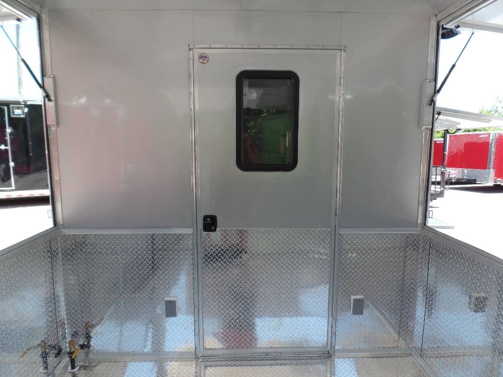 933-8.5-x-32-concession-black-bbq-food-trailer-with-appliances-19.jpg 8.5' x 32' Concession Black BBQ Food Trailer With Appliances