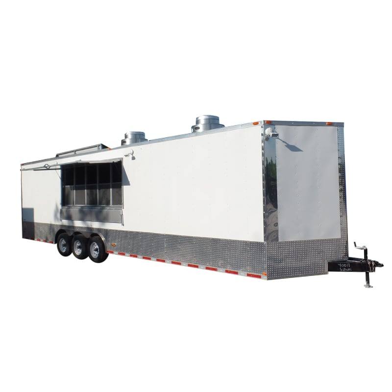 934-8.5-x-32-concession-food-trailer-concession-white-event-catering-1.jpg 8.5' x 32' Concession Food Trailer Concession White Event Catering