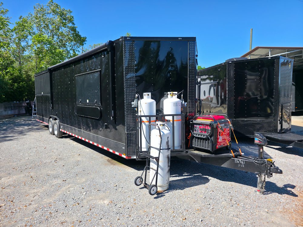 935-8.5-x-32-concession-trailer-black-with-blackout-12-porch-food-event-catering-10.jpg 8.5' X 32' Concession Trailer Black With Blackout 12' Porch Food Event Catering