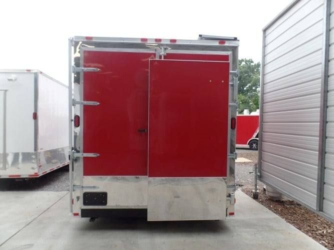 94-8.5-x-16-concession-food-event-catering-trailer-red-21.jpg 8.5' x 16' Concession Food Event Catering Trailer Red