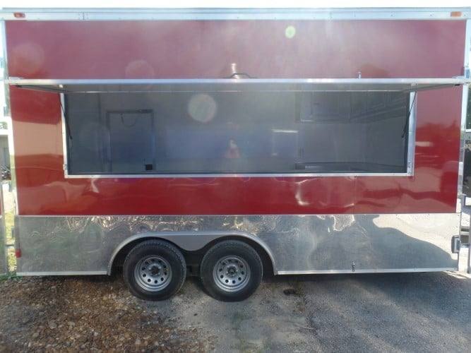 94-8.5-x-16-concession-food-event-catering-trailer-red-24.jpg 8.5' x 16' Concession Food Event Catering Trailer Red