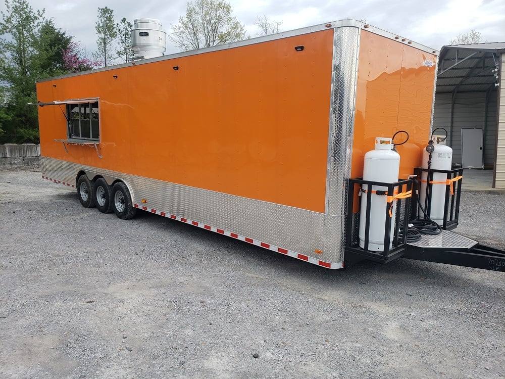 940-8.5-x-32-orange-catering-food-vending-concession-trailer-11.jpg 8.5' x 32' Orange Catering Food Vending Concession Trailer