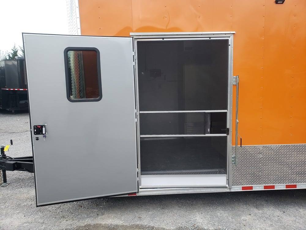 940-8.5-x-32-orange-catering-food-vending-concession-trailer-13.jpg 8.5' x 32' Orange Catering Food Vending Concession Trailer