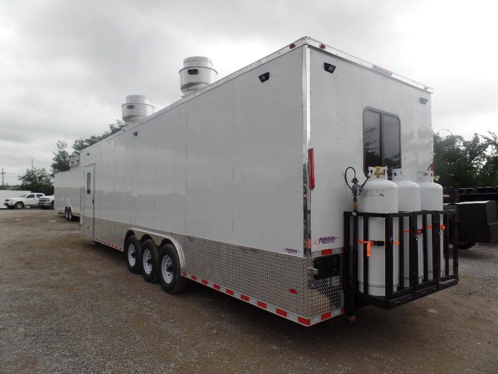 941-8.5-x-32-white-commercial-food-concession-trailer-3.jpg 8.5' x 32' White Commercial Food Concession Trailer